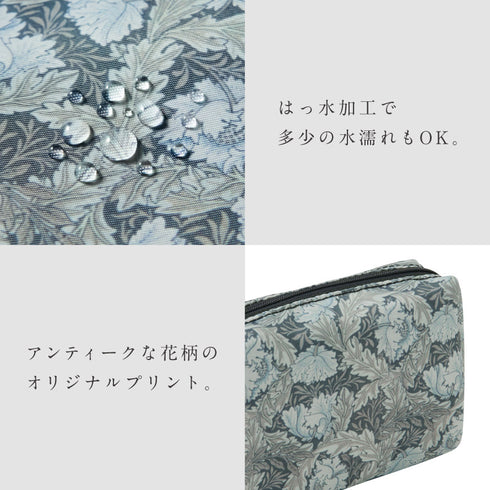 アンティーク花柄の便利な小物ポーチ.|s4